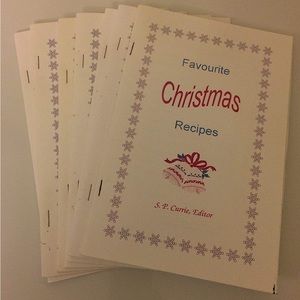 $2 Add-On New Recipe Books 18 Favorite Christmas Recipes Baking Gift Holidays